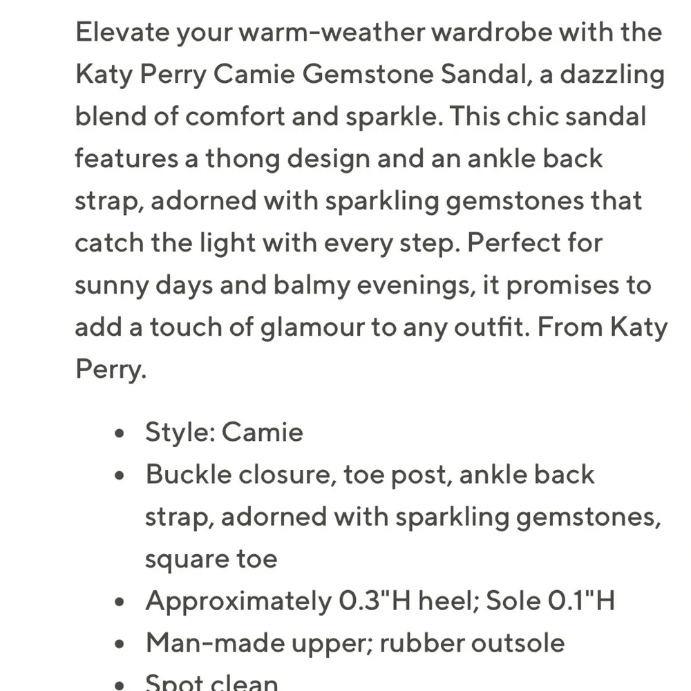 KATY PERRY gemstone sandal - Picture 9 of 11